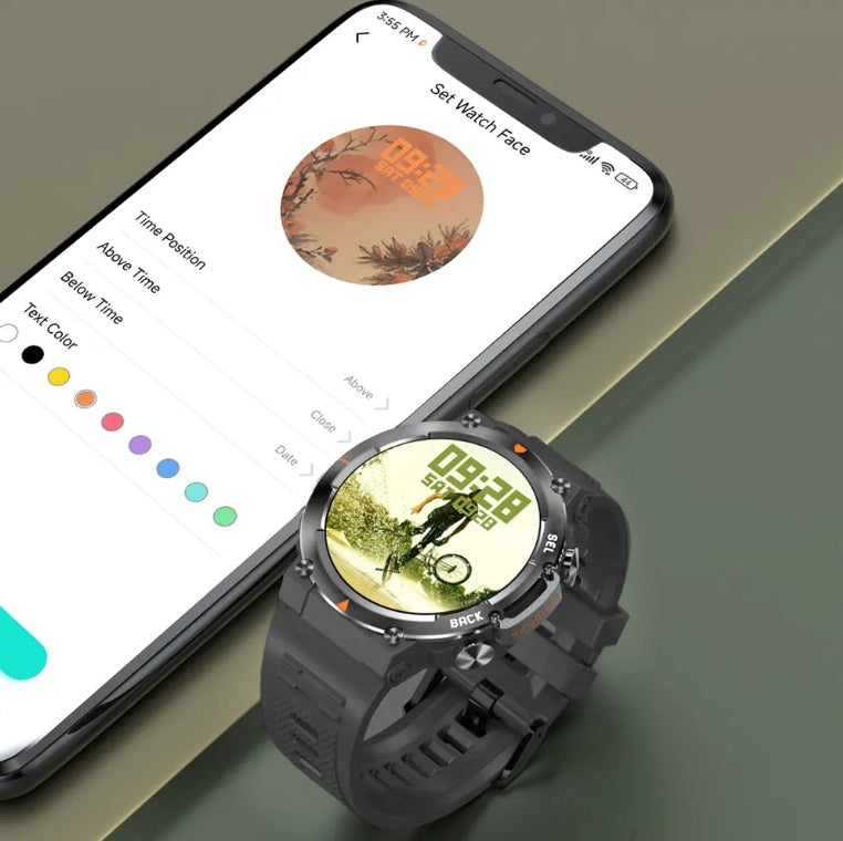 MAX18 Men Smartwatch AMOLED1.43inch Big Screen